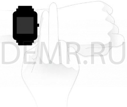 Ношение и подзарядка смарт-часов Xiaomi Amazfit Bip