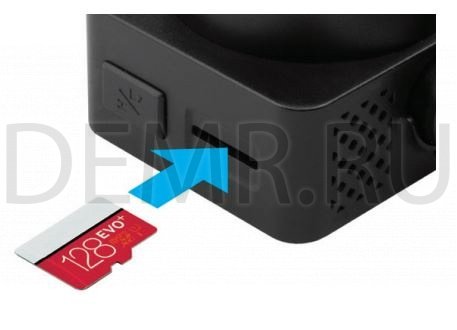 установка карты памяти micro SD в автомобильный видеорегистратор NEOLINE G-TECH X72