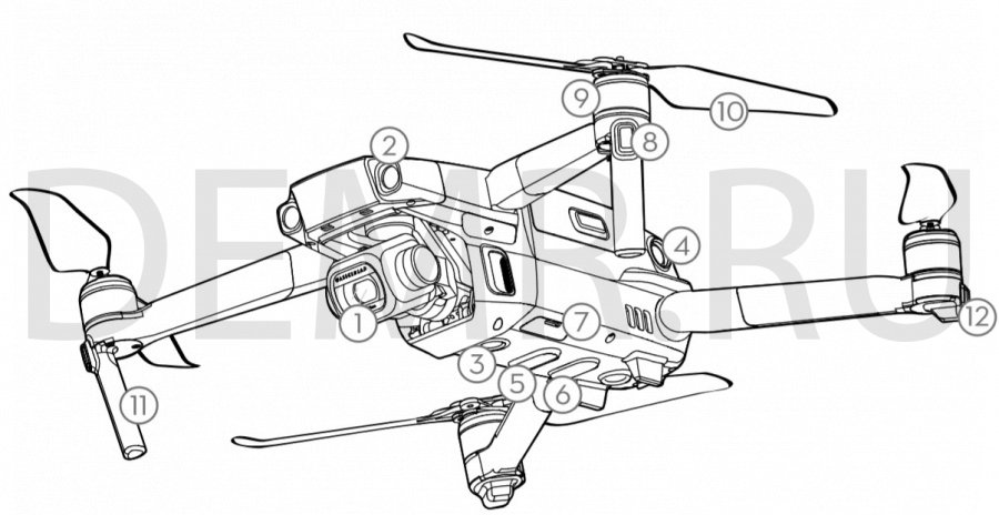 Квадрокоптер DJI Mavic 2 Pro